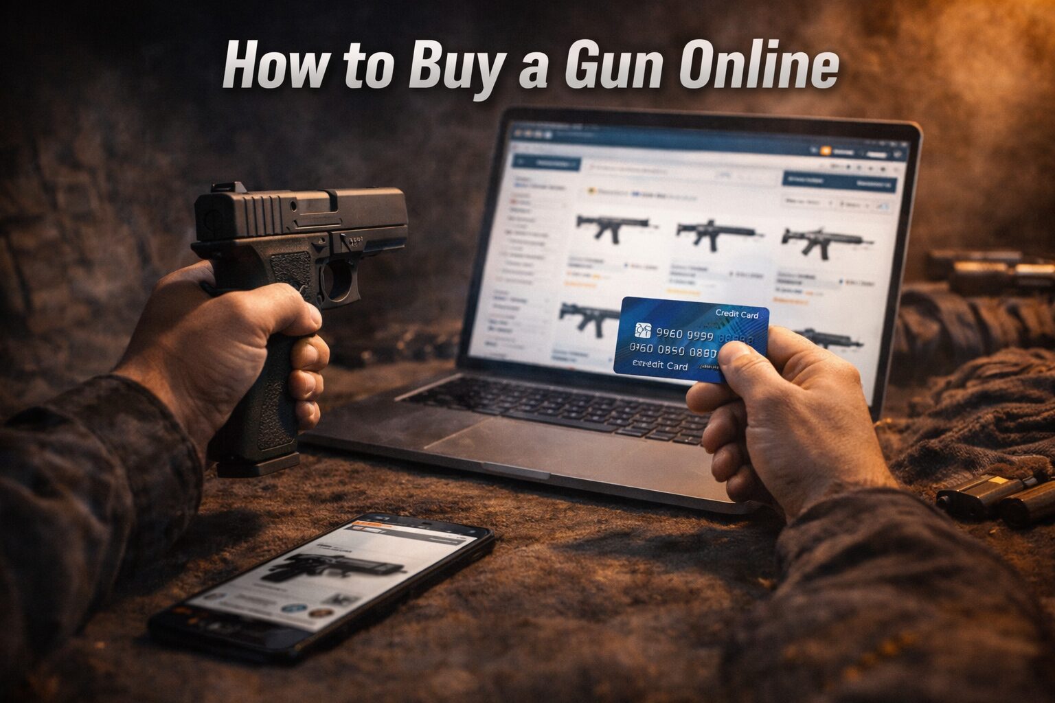 How to buy guns online