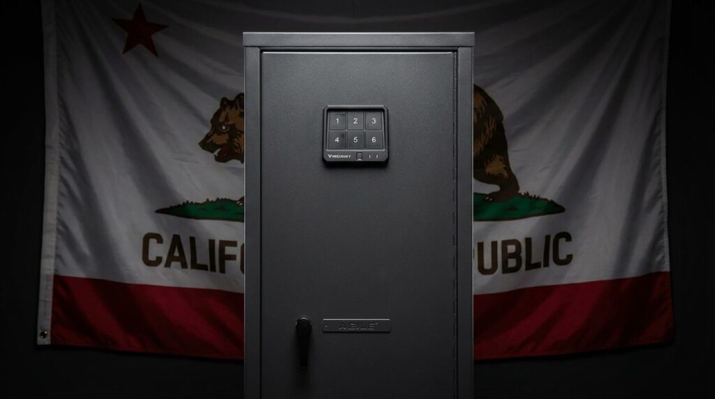 Best Gun Safes for California (2026): SB 53 Compliant Storage 14 SecureIt Agile 52 Pro, a great California legal gun safe