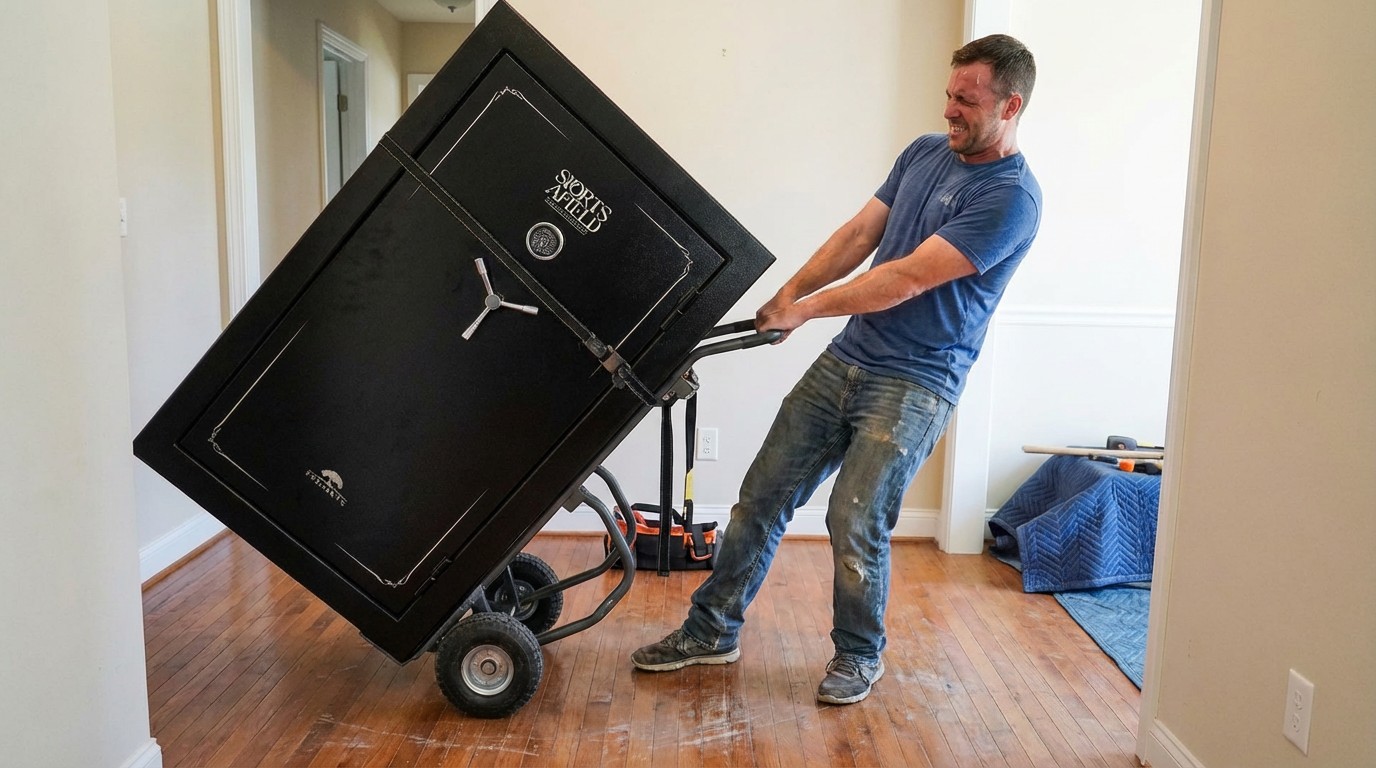 How to move a gun safe without killing yourself