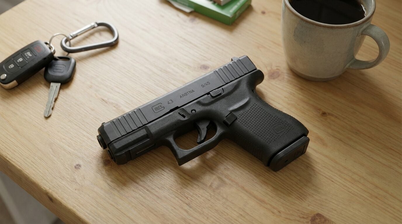 11 Best Glock Pistols for Home Defense and Concealed Carry (2026) 15 Glock 43X MOS pistol