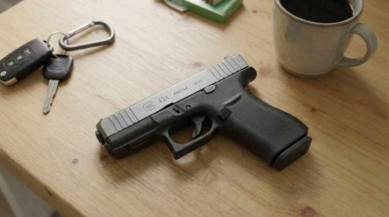 Glock 43X Review: 1,200 Round Concealed Carry Test (2026) 7 Glock 43X Review: 1,200 Round Concealed Carry Test (2026) 7