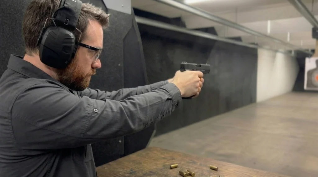 Glock 45 Gen 6 Review: 1,200 Round Hands-On Test (2026) 3 Shooting the Glock 45 Gen 6. A great gun.
