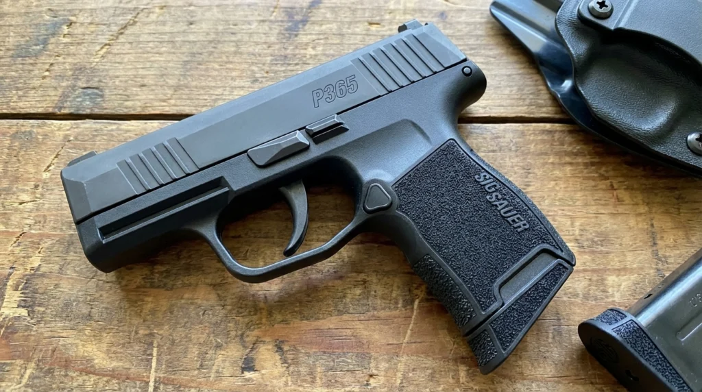 7 Best Handguns for Beginners (2026): Tested & Ranked 11 Sig Sauer P365 Nitron -n a great CCW for beginner shooters