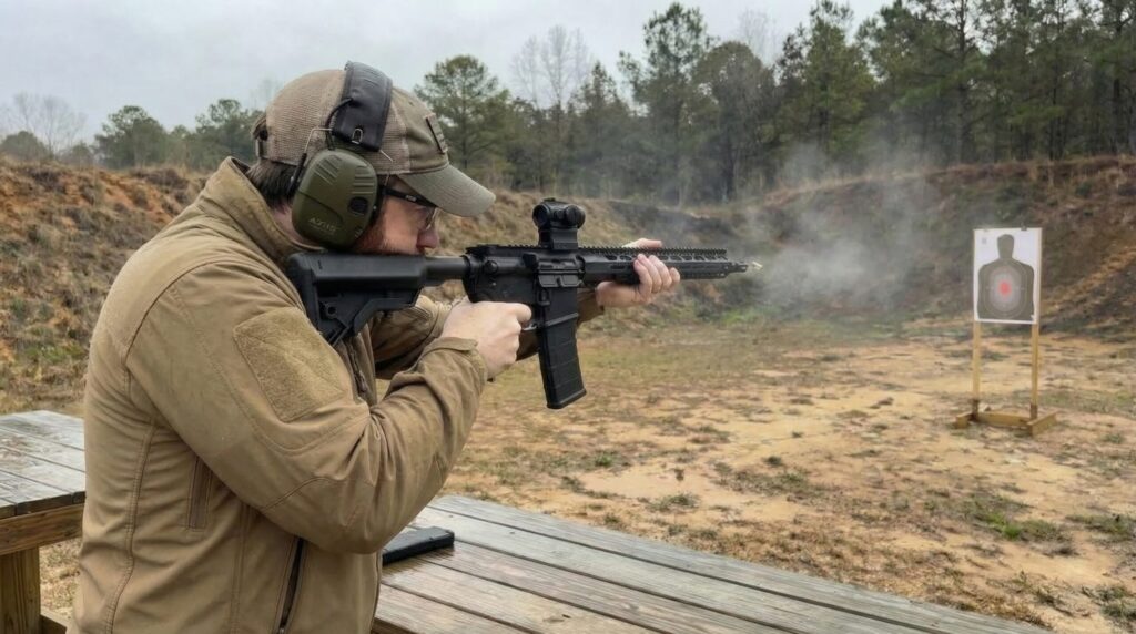 ATI Alpha Maxx Review: Lightest Budget AR-15 Tested (2026) 3 ATI Alpha Maxx Review: Lightest Budget AR-15 Tested (2026) 1