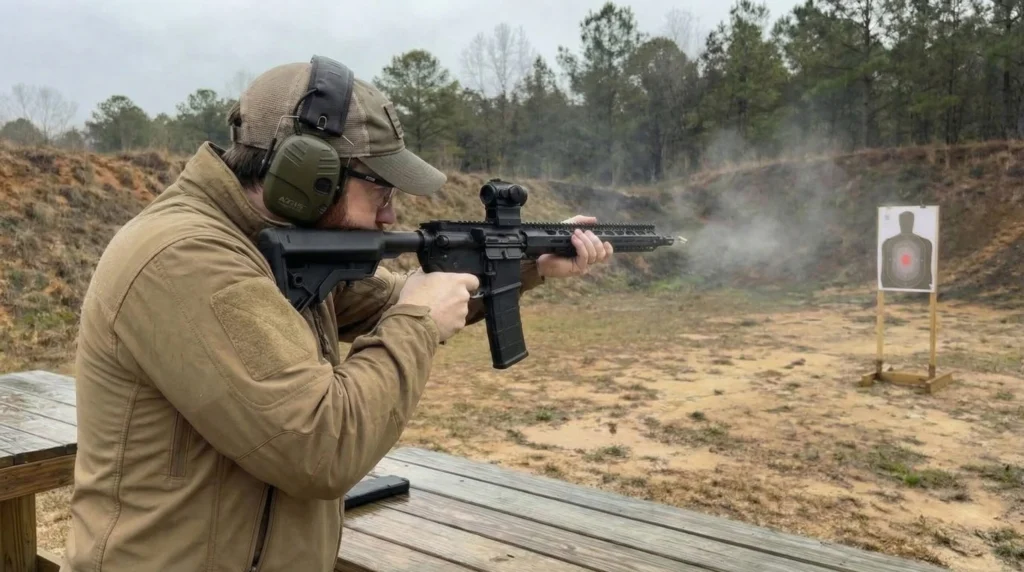 ATI Alpha Maxx Review: Lightest Budget AR-15 Tested (2026) 3 ATI Alpha Maxx Review: Lightest Budget AR-15 Tested (2026) 1