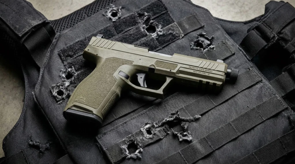 12 Best Palmetto State Armory Guns (2026): Tested and Ranked 6 Palmetto State Armory 5.7 Rock, punch holes in body armor and beat 9mm like a mule.