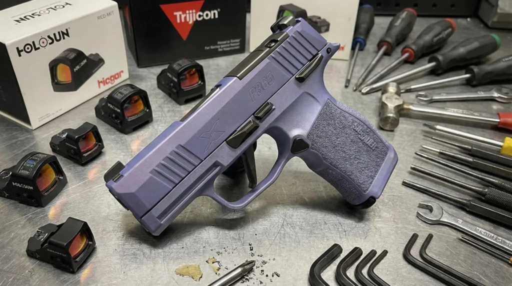 Best Sig Sauer for Concealed Carry: 7 Models Ranked (2026) 11 Sig Sauer P365x is great for red dot sights