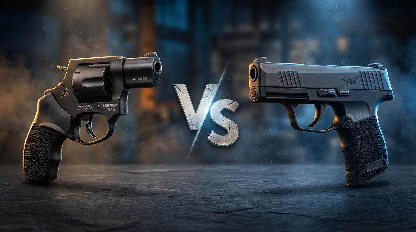 Revolver vs semi auto