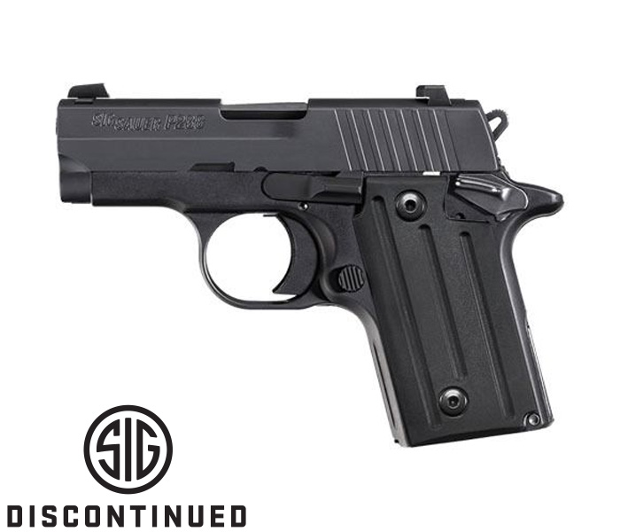Best Guns for Small Hands (2026): 10 Pistols That Actually Fit 16 Sig Sauer P238 .380 ACP micro 1911-style single-action pistol side profile product photo