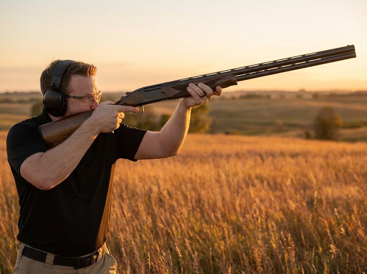 Browning Citori over-under field shotgun with interchangeable chokes