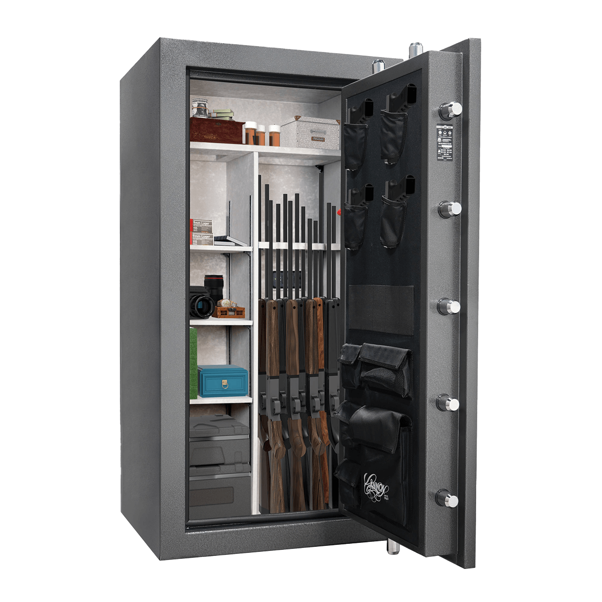 Best 24-Gun Safes Ranked (2026): 8 Top Picks Compared 27 Cannon 24-gun fire safe