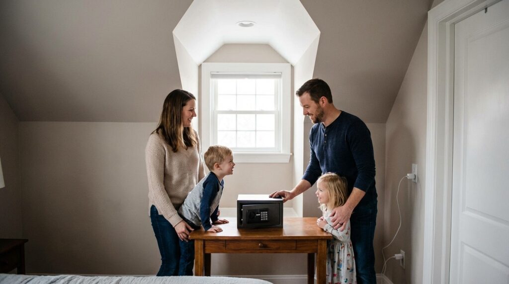 Home Defense Plan: Step-by-Step Guide for Families (2026) 8 Family safe room