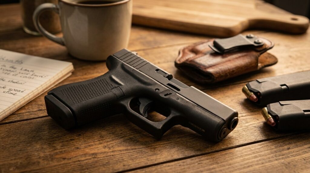 Glock 42 slimline .380 ACP pocket pistol - full review after 600 rounds