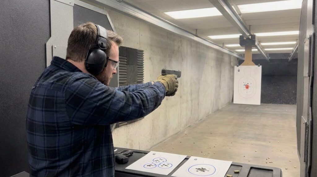 Glock 20 Gen 5 MOS Review: 1,000 Round Hands-On Test (2026) 7 Glock 20 10mm at the range