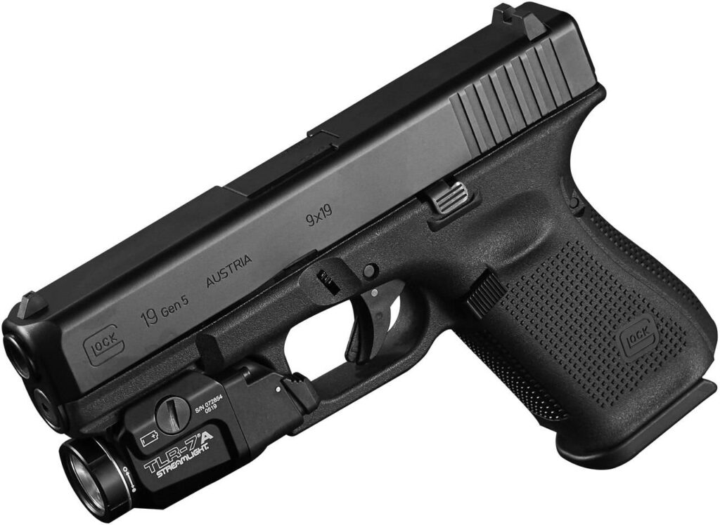 10 Best Glock Sights & Upgrades You Should Buy First (2026) 8 Glock 19 with a Streamlight TLR-7A