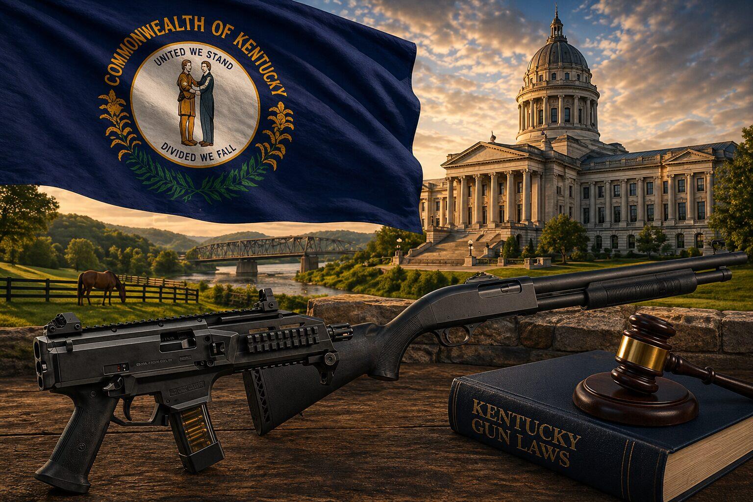 Kentucky Gun Laws (2026): Constitutional Carry, CDWL & Stand Your Ground 5 Kentucky Gun Laws — featured image
