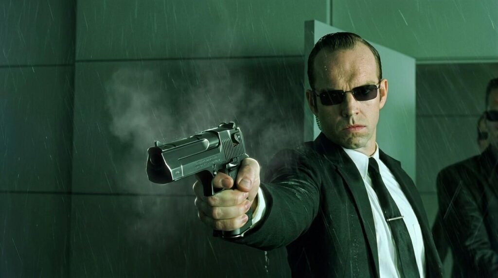 The Guns of The Matrix (1999): Every Weapon Identified 36 Agent Smith wields a Desert Eagle in The Matrix