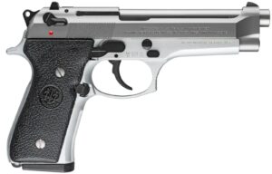 Beretta 92FS Inox stainless 9mm pistol, right side