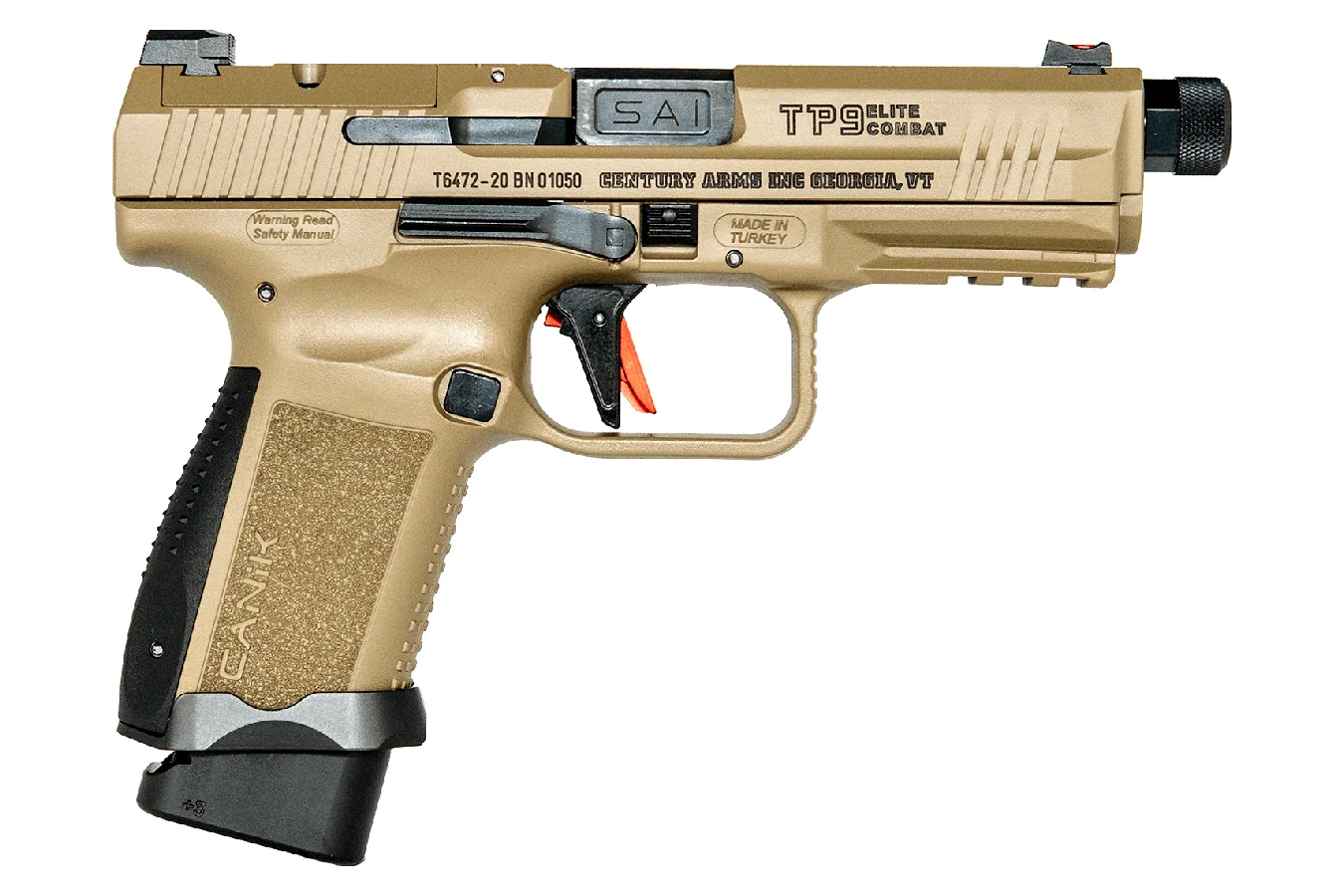 Best Canik Pistols in 2026: 8 Models Ranked & Compared 15 Canik TP9 Elite Combat 9mm threaded barrel pistol