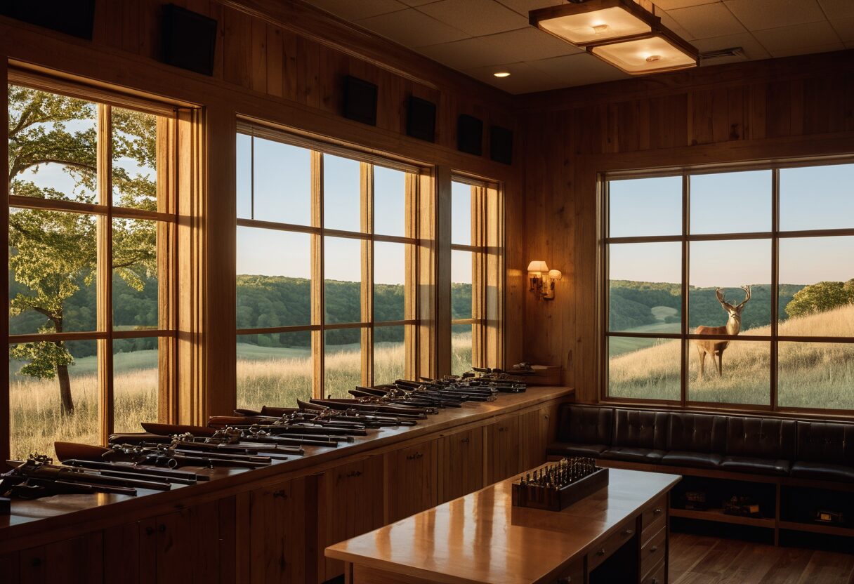 Best gun stores in Missouri: Springfield Bass Pro headquarters showroom