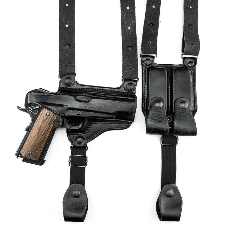 8 Best Shoulder Holsters in 2026: Classic Carry Done Right 17 Tagua SH4 Full Slide leather shoulder holster