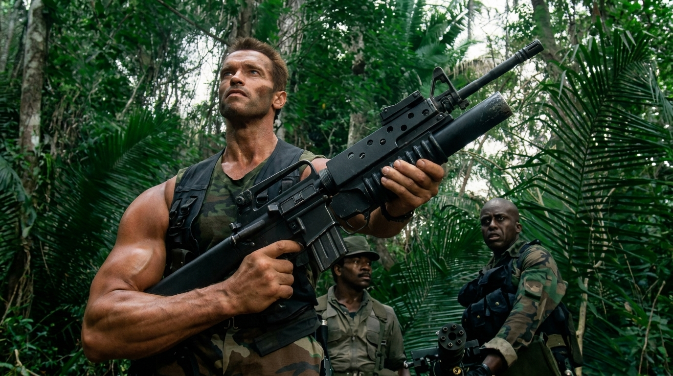 The Guns of Predator (1987): Every Weapon Identified 7 Guns of Predator Lead image