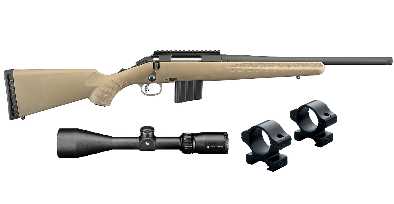 9 Best .450 Bushmaster Rifles for 2026 (AR + Bolt Tested) 22 Ruger American Ranch 450 Bushmaster bolt action with AR-15 magazine