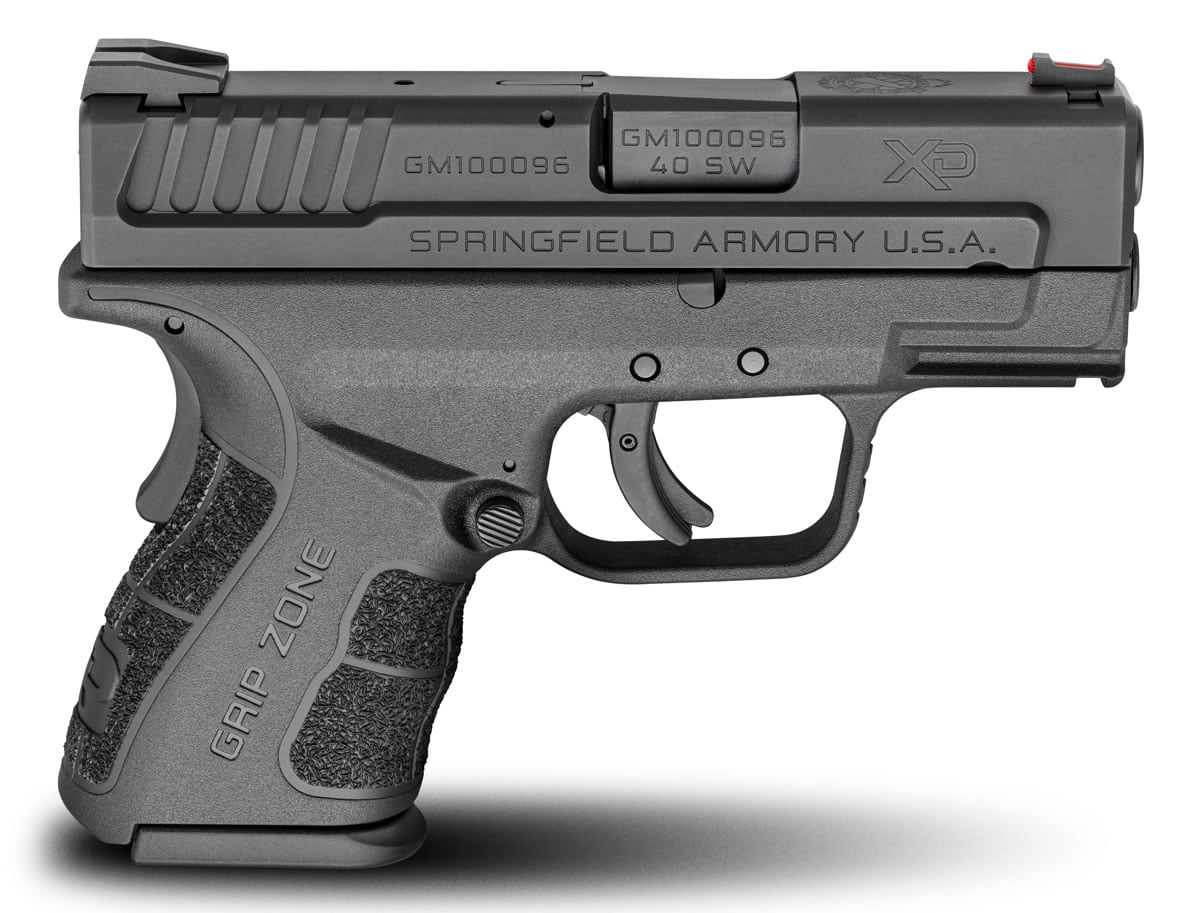 Best Subcompact .40 S&W Pistols for Concealed Carry (2026) 10 Springfield XD Mod.2 Subcompact .40 S&W pistol