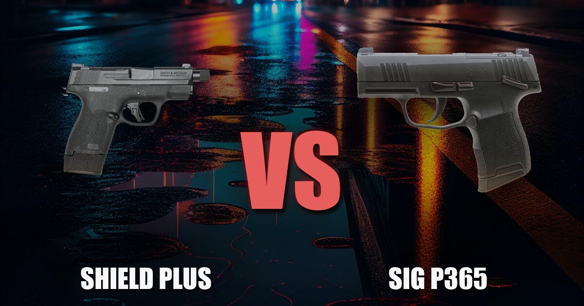Smith Wesson Shield Plus vs Sig Sauer P365 micro compact comparison