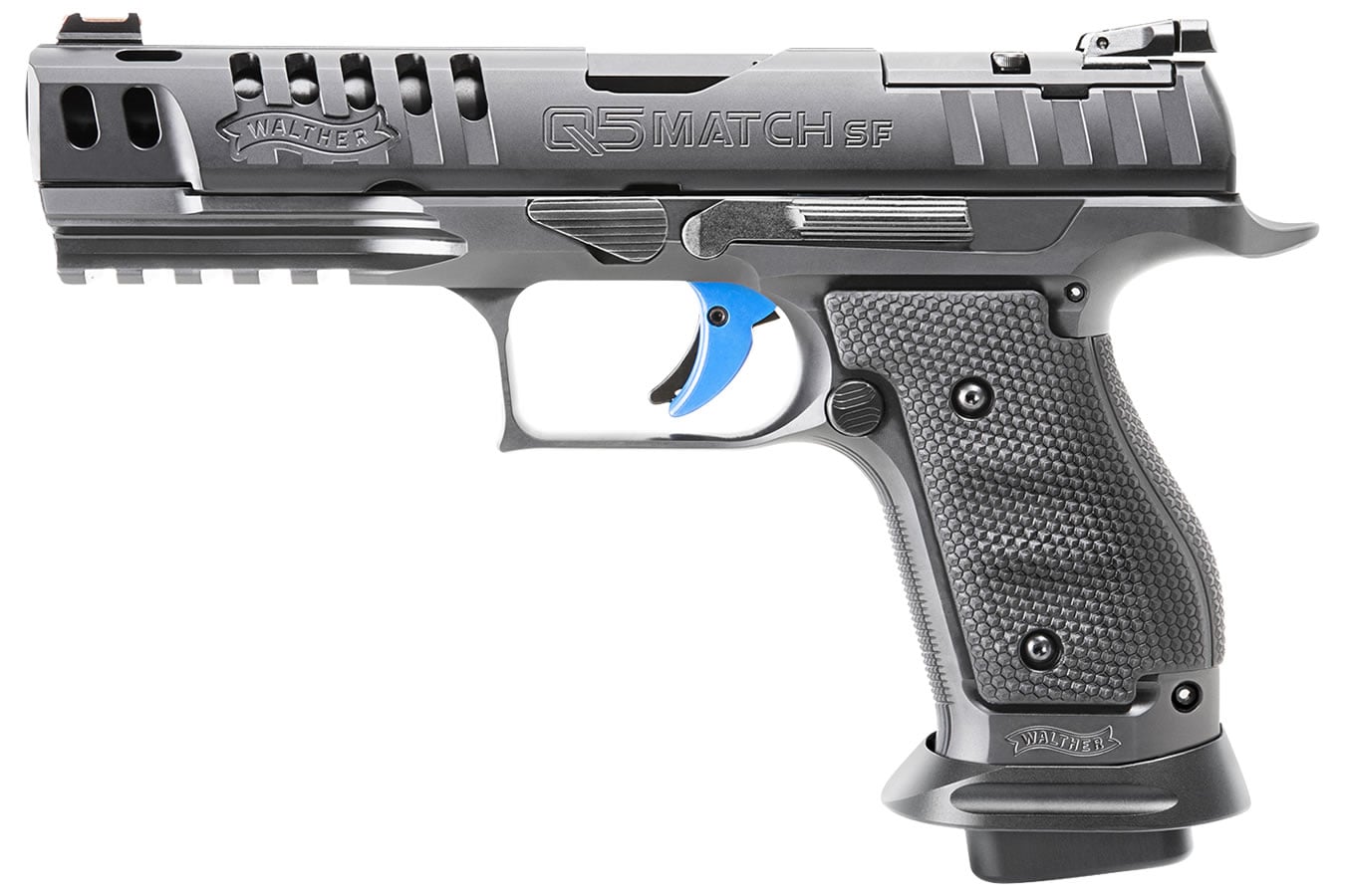 Best Optics-Ready Pistols in 2026 (Top 10 Picks) 21 Walther Q5 Match Steel Frame competition optics-ready 9mm pistol
