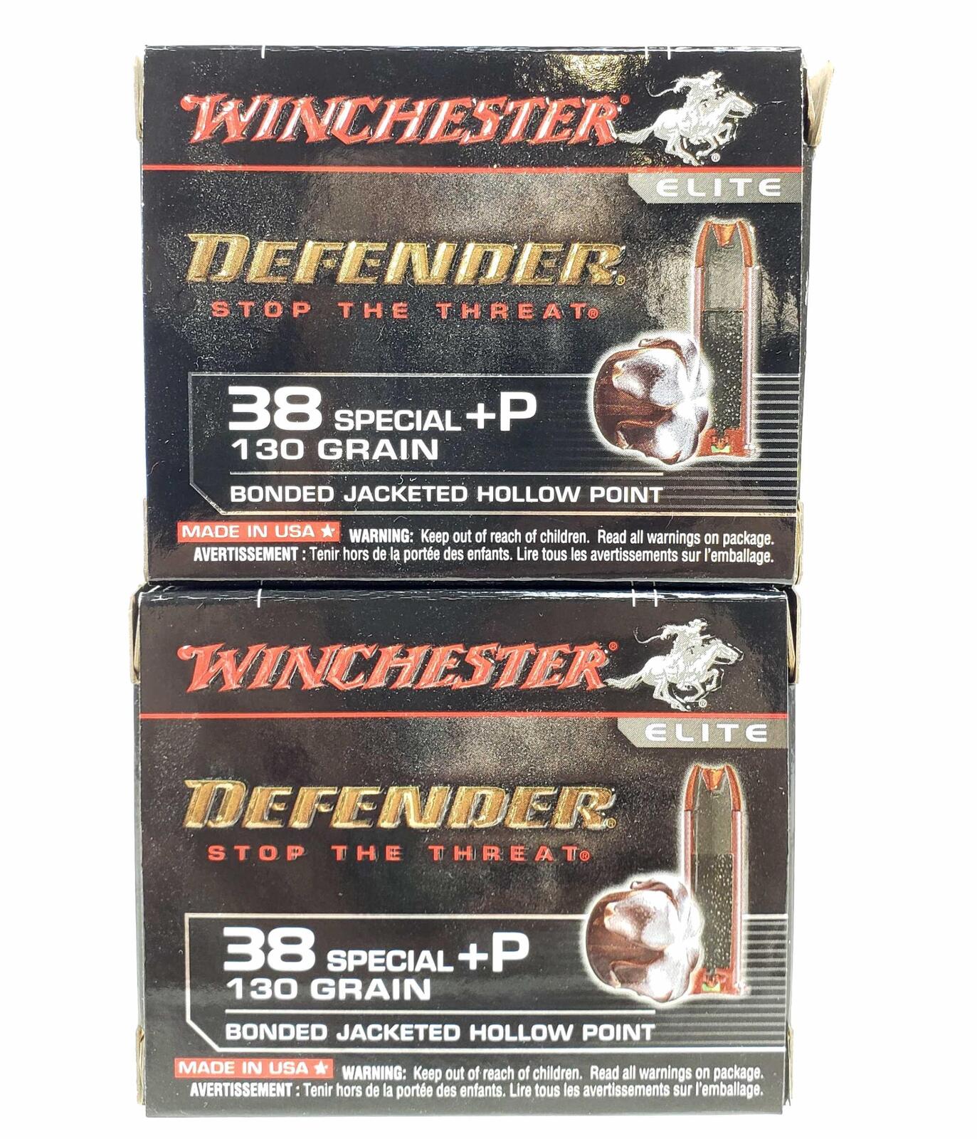 Best .38 Special Ammo for Self-Defense (2026) 14 Winchester Defender 130gr 38 Special +P ammo