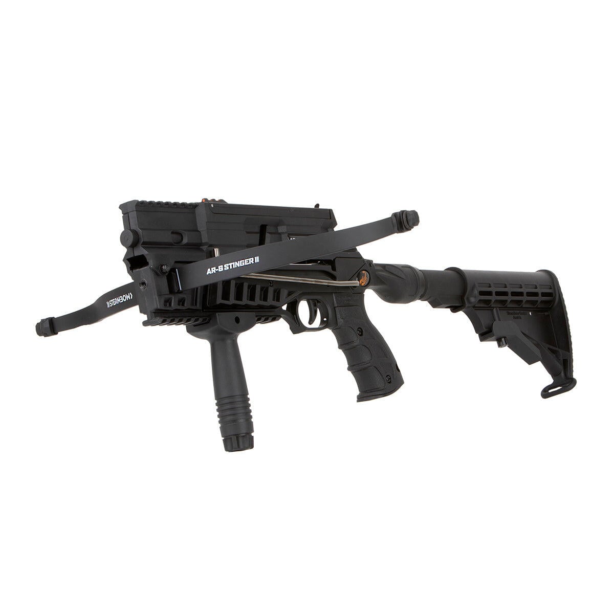 5 Best Pistol Crossbows (2026): Tested and Ranked 21 Steambow AR-6 Stinger II Tactical carbine-style semi-auto pistol crossbow with adjustable stock