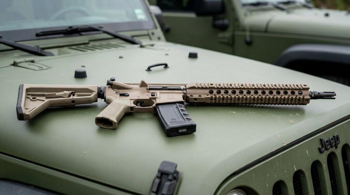 PSA Sabre-15 Review: 1,500 Round Test of PSA's Duty-Grade AR (2026) 1 PSA Sabre-15 5.56 AR-15 with Radian Raptor charging handle, Hiperfire EDT trigger, and FN CHF barrel