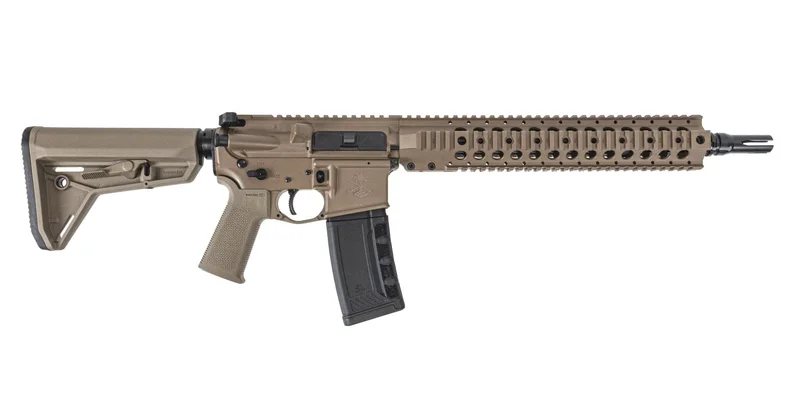 PSA Sabre-15 Review: 1,500 Round Test of PSA's Duty-Grade AR (2026) 2 PSA Sabre-15 5.56 AR-15 with Radian Raptor charging handle, Hiperfire EDT trigger, and FN CHF barrel