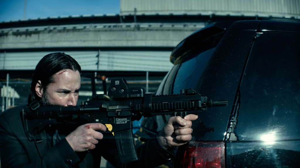 The Guns of John Wick (2014): Every Weapon Identified 4 John Wick wields the Coharie Arms CA-415 short-barrel carbine in the JW1 church-raid sequence