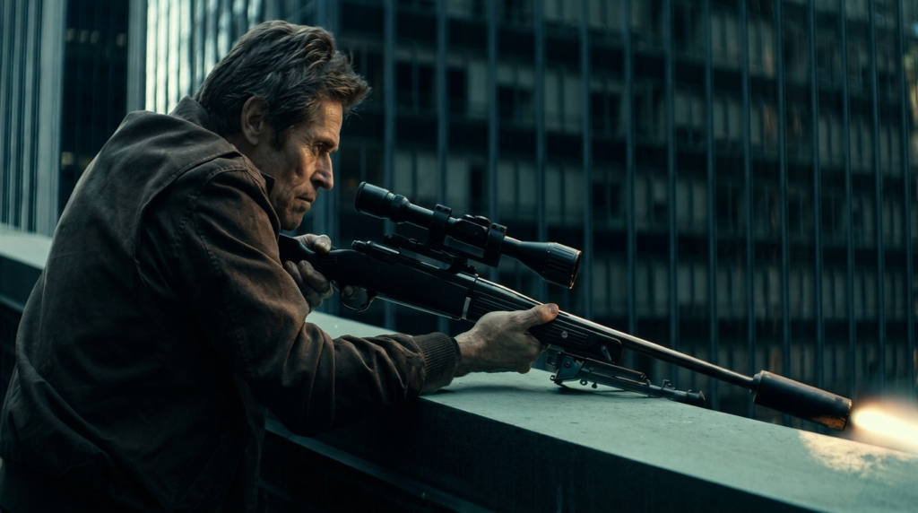 The Guns of John Wick (2014): Every Weapon Identified 7 Marcus with the Ruger M77 rifle in John Wick