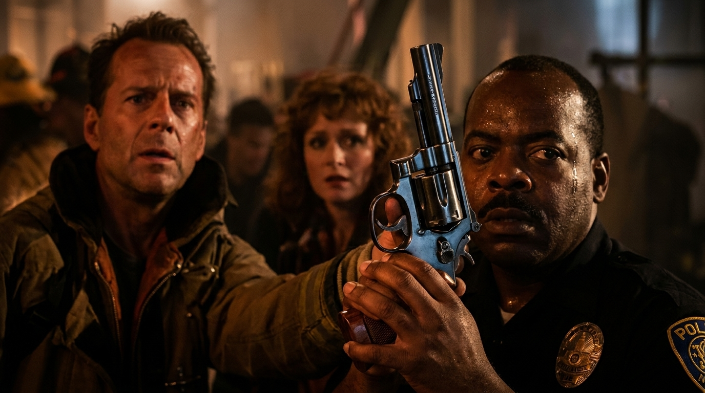 The Guns of Die Hard (1988): Every Weapon Identified 19 Smith Wesson Model 15 Al Powell Die Hard