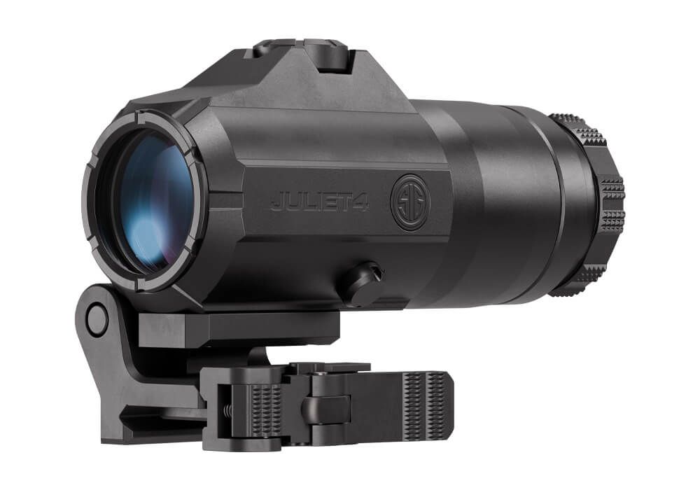 8 Best Red Dot Magnifiers in 2026: Tested and Ranked 15 Sig Sauer Juliet4 4x flip-to-side red dot magnifier