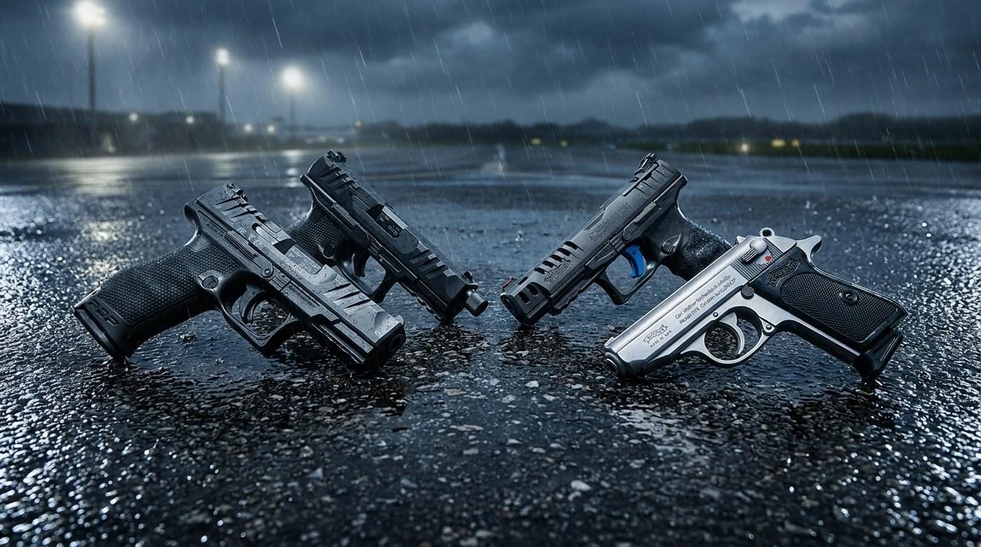 Best Walther pistols in 2026 group test — PDP, Q5 Match, PPK/S, CCP, WMP