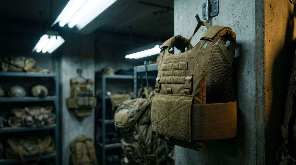 Best Body Armor for Home Defense (2026): Plates, Carriers and Soft Armor 15 Spartan Armor Sentinel quick-don plate carrier coyote brown
