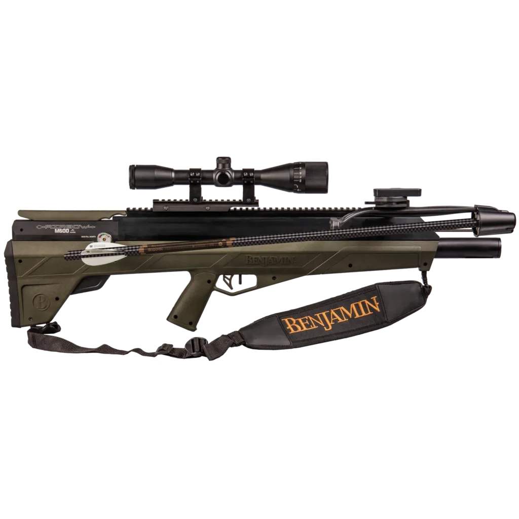 Best Guns That Shoot Arrows (2026): Air Bows and Arrow Rifles Ranked 4 Benjamin Airbow M600 modular .357 plus arrow PCP platform