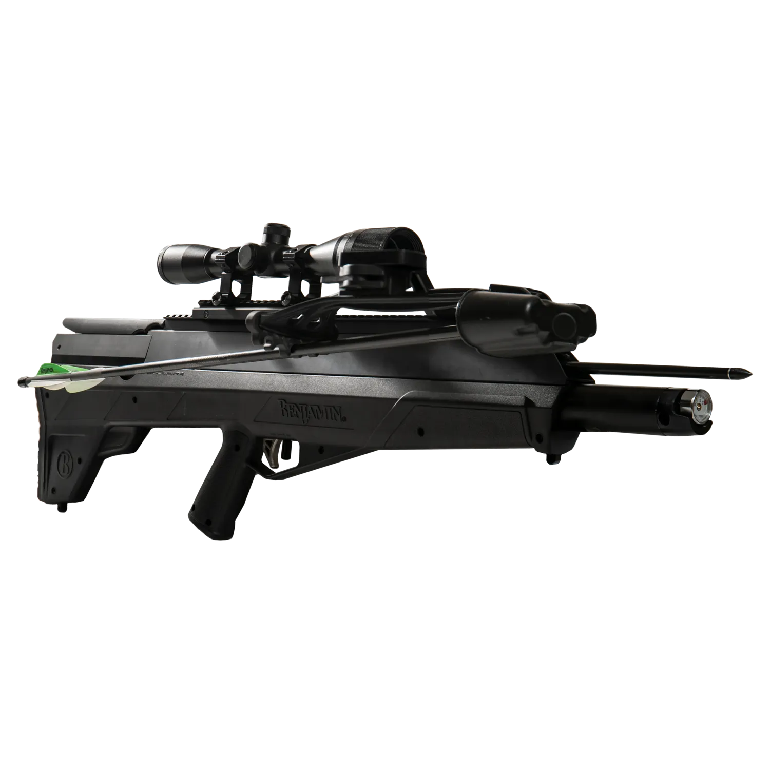 Best Guns That Shoot Arrows (2026): Air Bows and Arrow Rifles Ranked 1 Benjamin Pioneer Airbow lead image for Best Guns That Shoot Arrows 2026 roundup