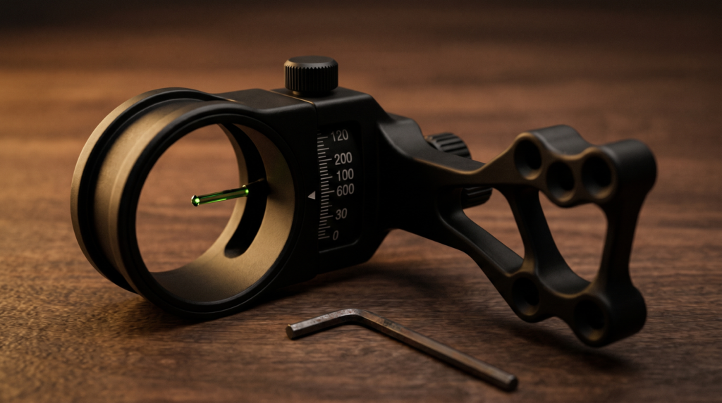 Best Bow Sights (2026): Single-Pin, Multi-Pin, and Electronic Ranked 8 HHA Optimizer Lite X best value single-pin slider bow sight