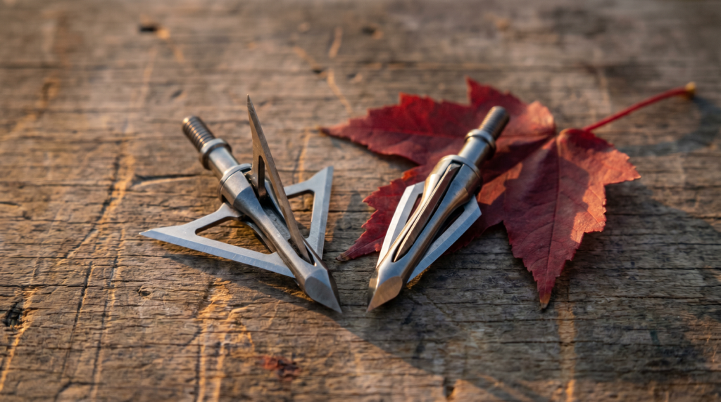 Best Broadheads for Hunting (2026): Fixed-Blade vs Mechanical, Tested 10 Rage Hypodermic Trypan NC mechanical broadhead — 2 inch cut expandable