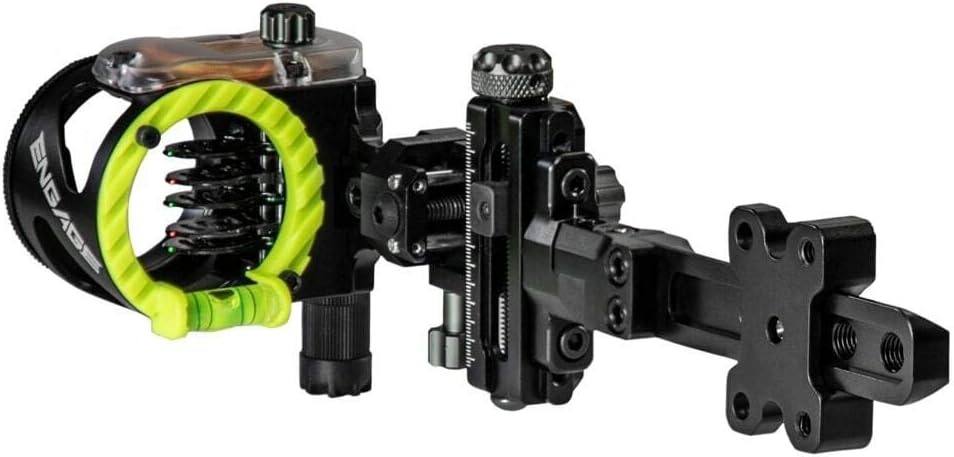 Best Bow Sights (2026): Single-Pin, Multi-Pin, and Electronic Ranked 8 CBE Engage Hybrid bow sight single-pin slider with fixed pins