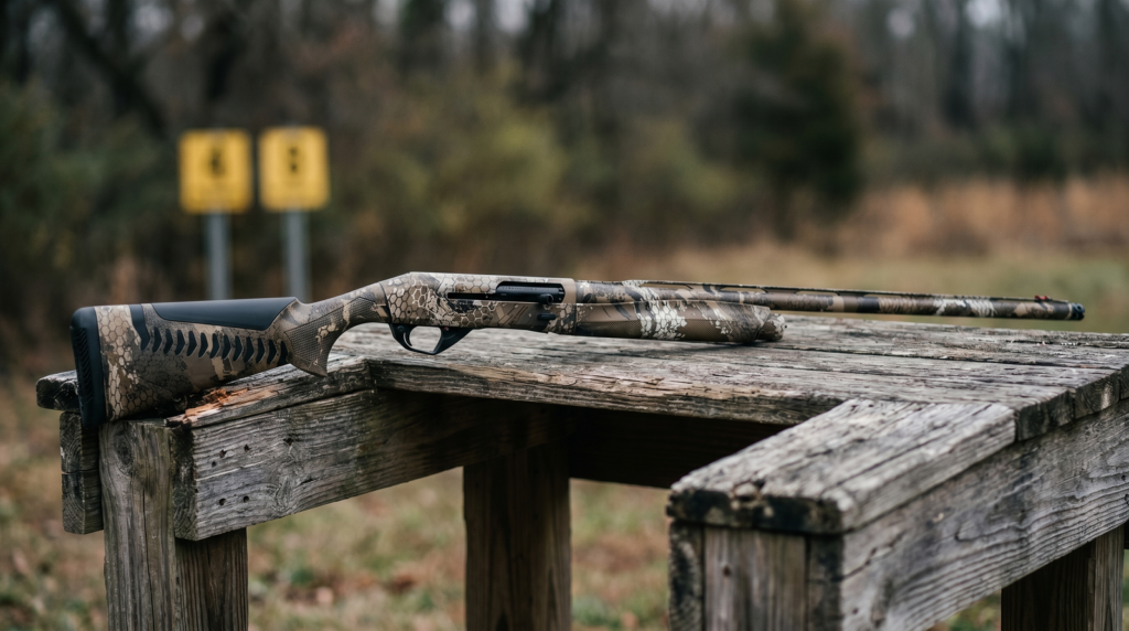 Competition Shooting: The Complete Guide for Beginners 4 Shotgun competitor on a sporting clays course
