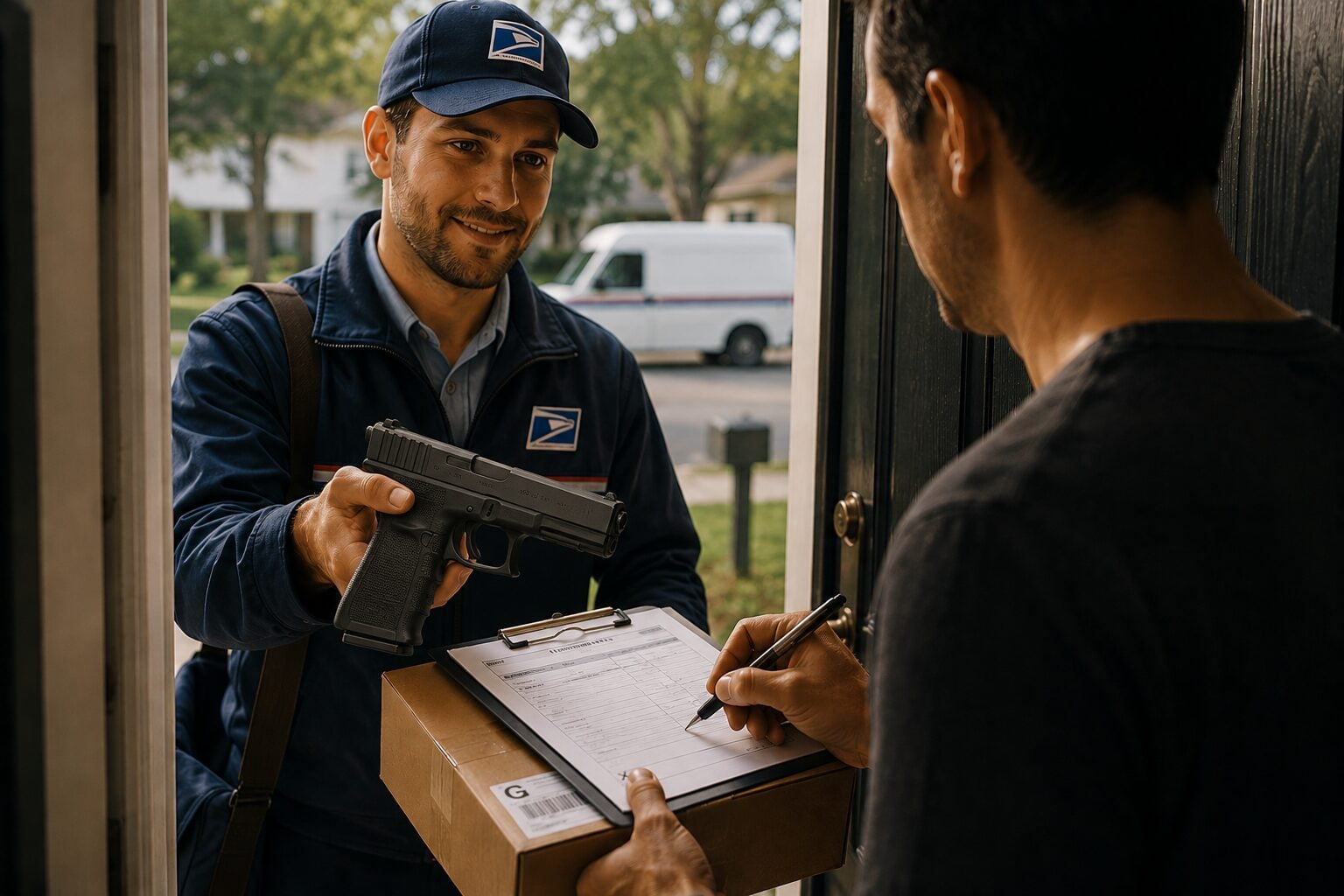Home delivery for firearms is on the way
