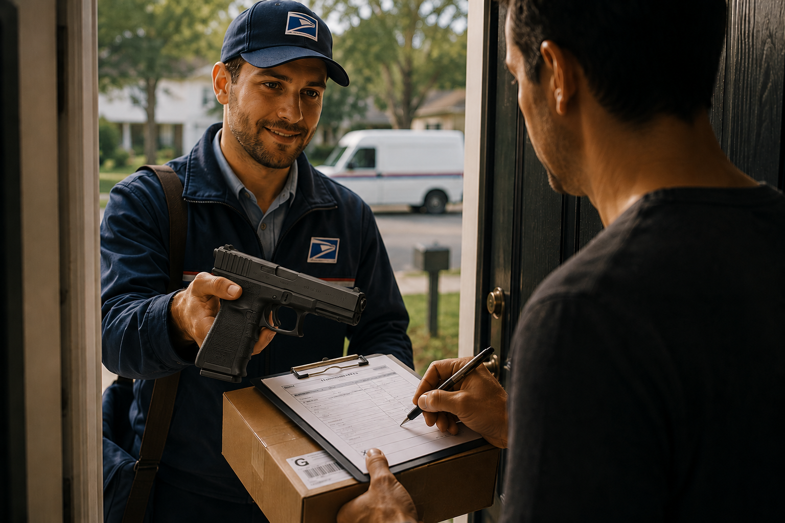 Home delivery for firearms is on the way