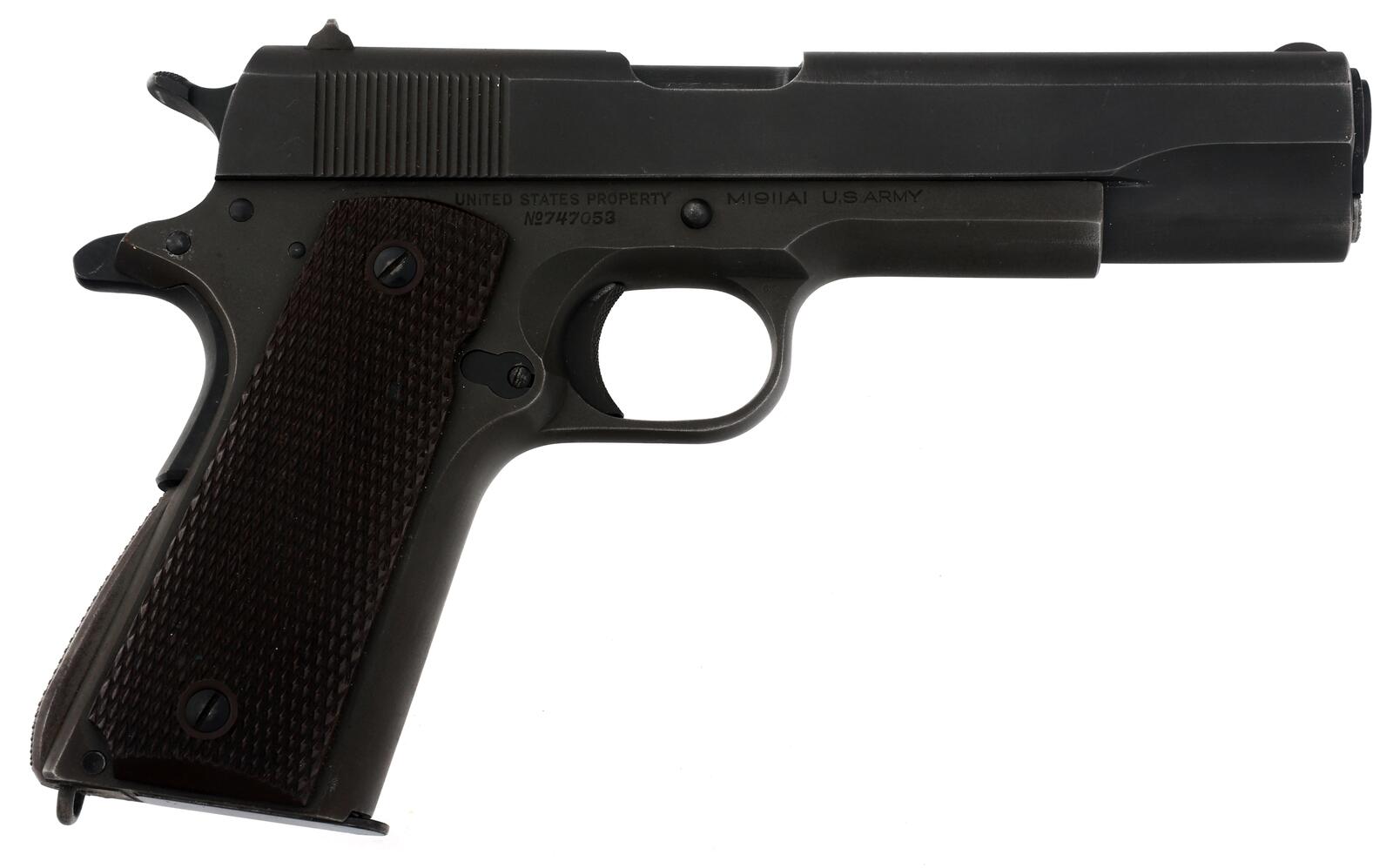 The Guns of Scarface (1983): Every Weapon Identified 36 Colt M1911A1 .45 ACP pistol Scarface Ernie Nick the Pig