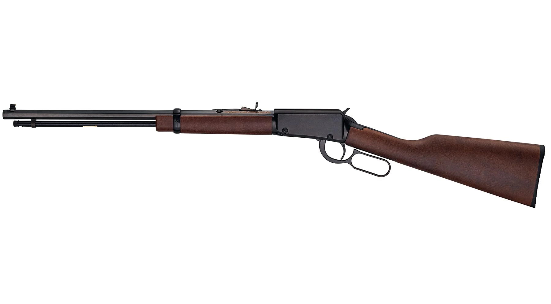 9 Best .22 WMR Rifles for 2026 (Bolt, Semi-Auto + Lever) 26 Henry Octagon Frontier 22 Magnum brass receiver lever action rifle